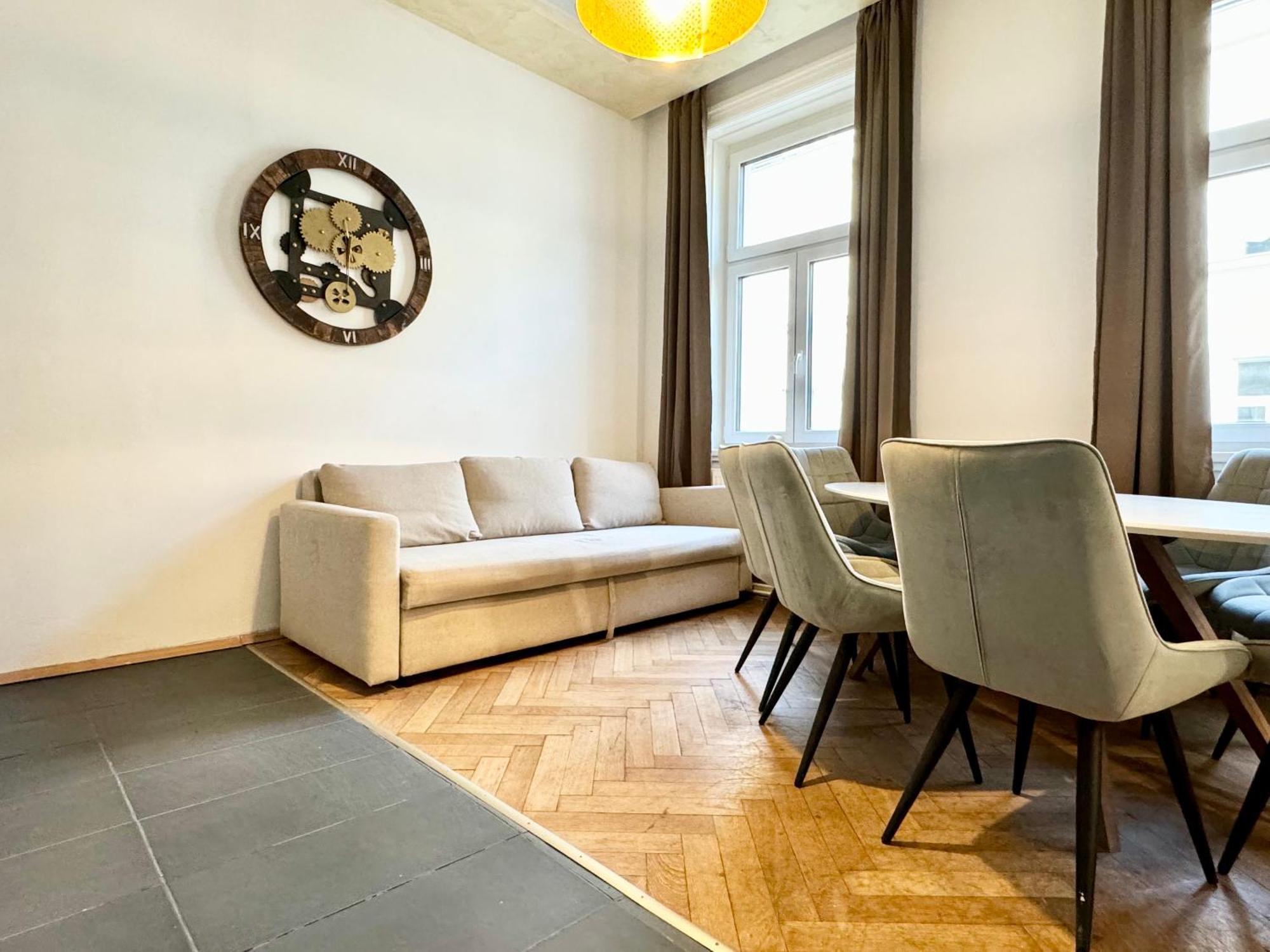 Premium Apartment Located At The Famous Vienna Kutschkermarkt Exteriör bild